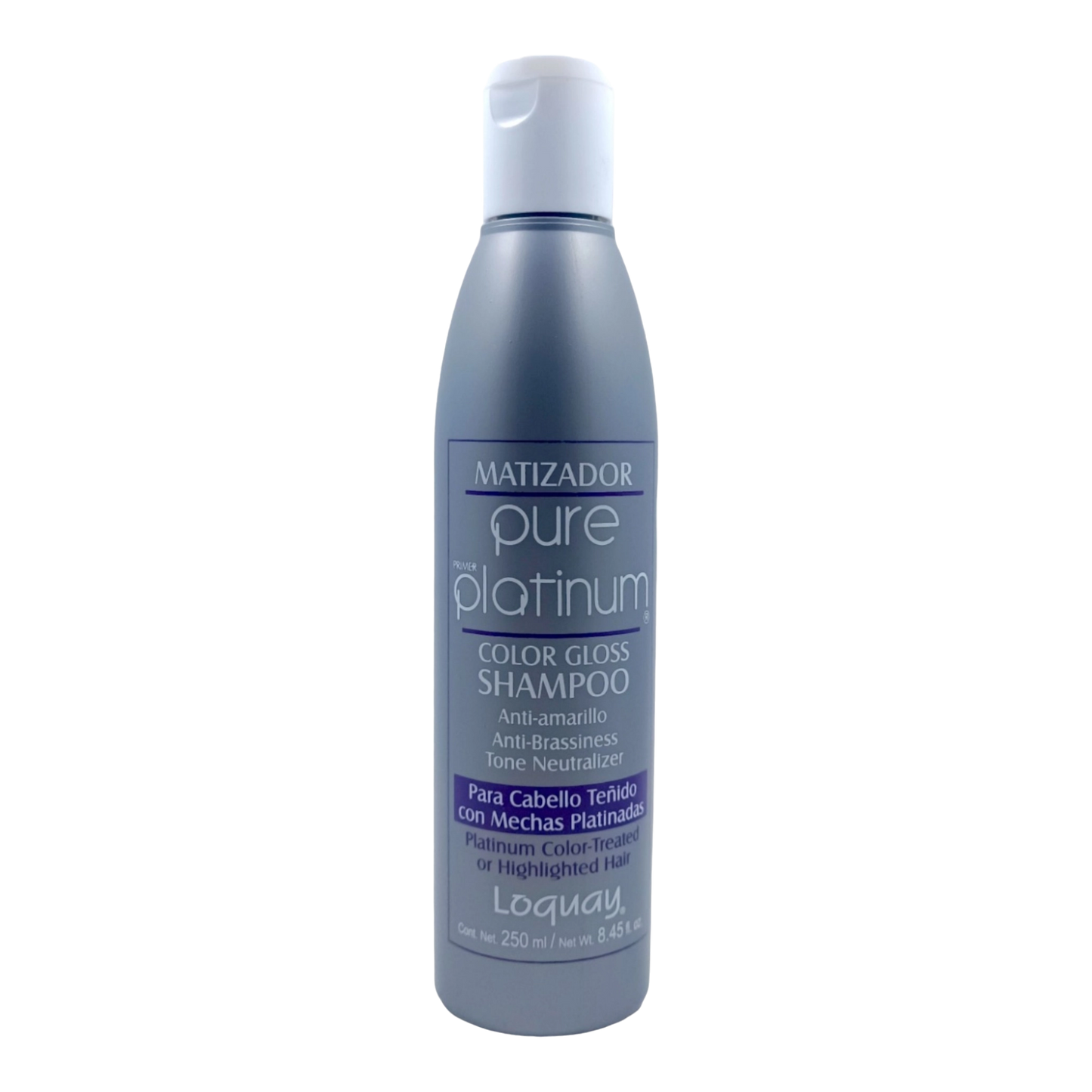 Loquay Shampoo Matizador Pure Platinum