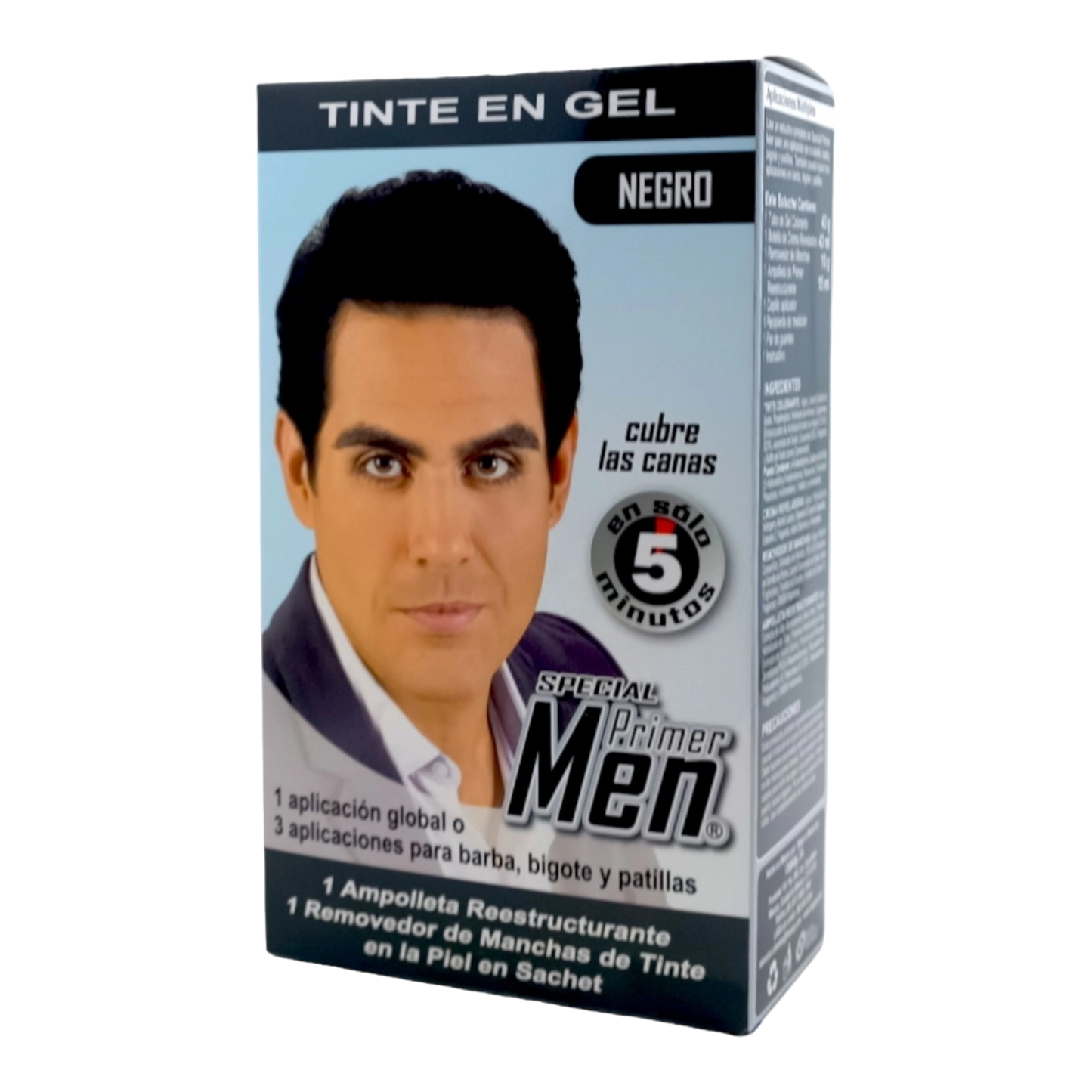 Loquay Tinte Primer Men Negro