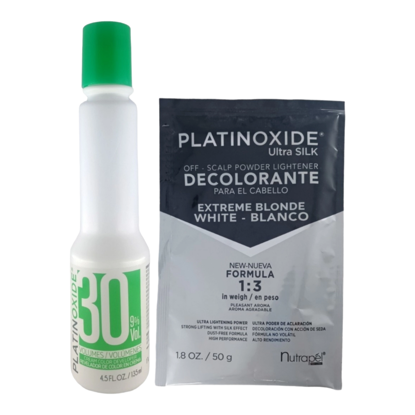 Nutrapel Decolorante Platinoxide Blanco En Sobre