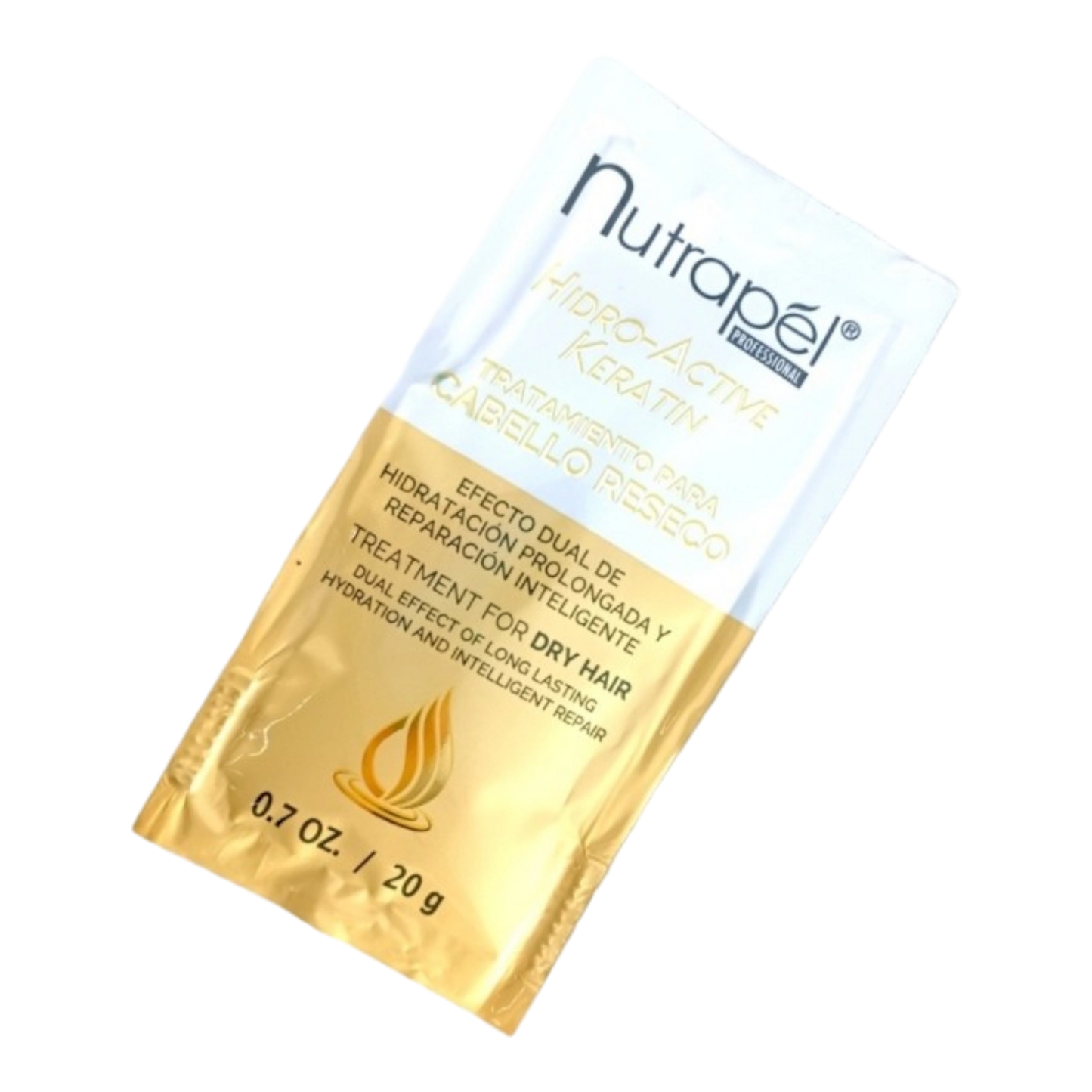 Nutrapel Tratamiento Cabello Seco Sobre En Sobre 20 G