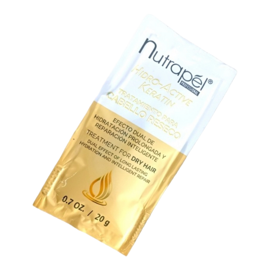 Nutrapel Tratamiento Cabello Seco Sobre En Sobre 20 G