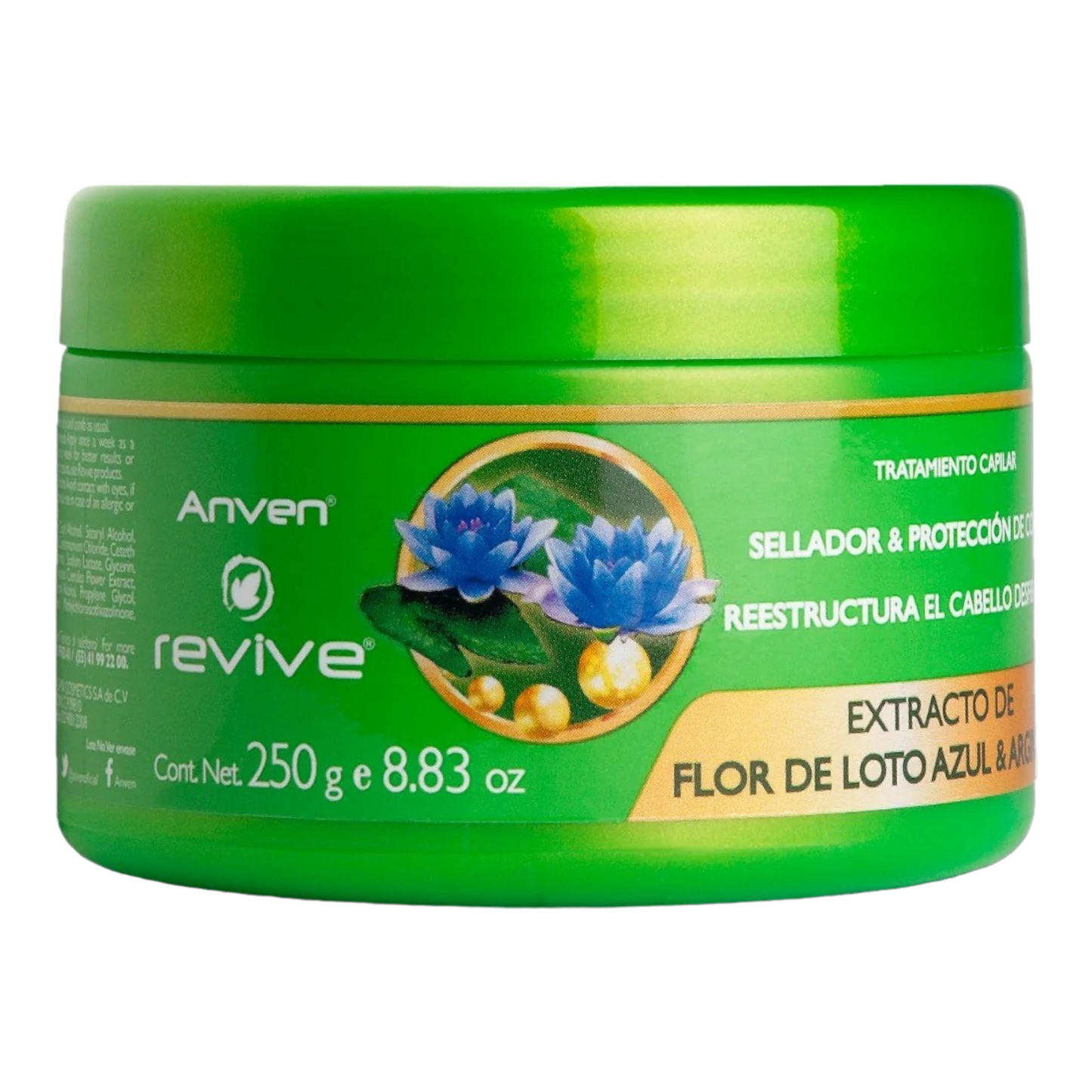 Revive Tratamiento Flor De Loto Y Arginina 250g Anven