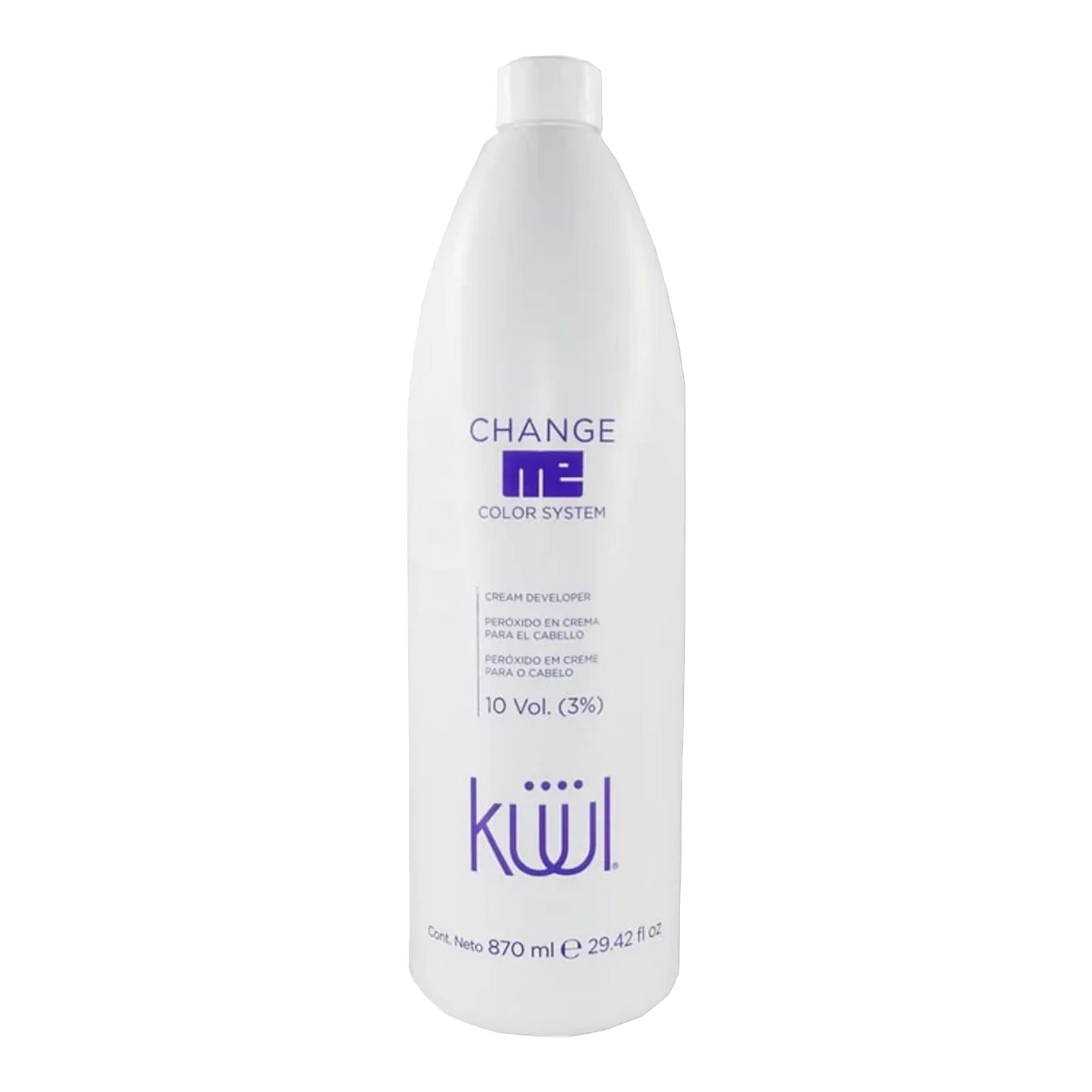 Kuul Peróxido en crema Change me 10 vol 870ml.