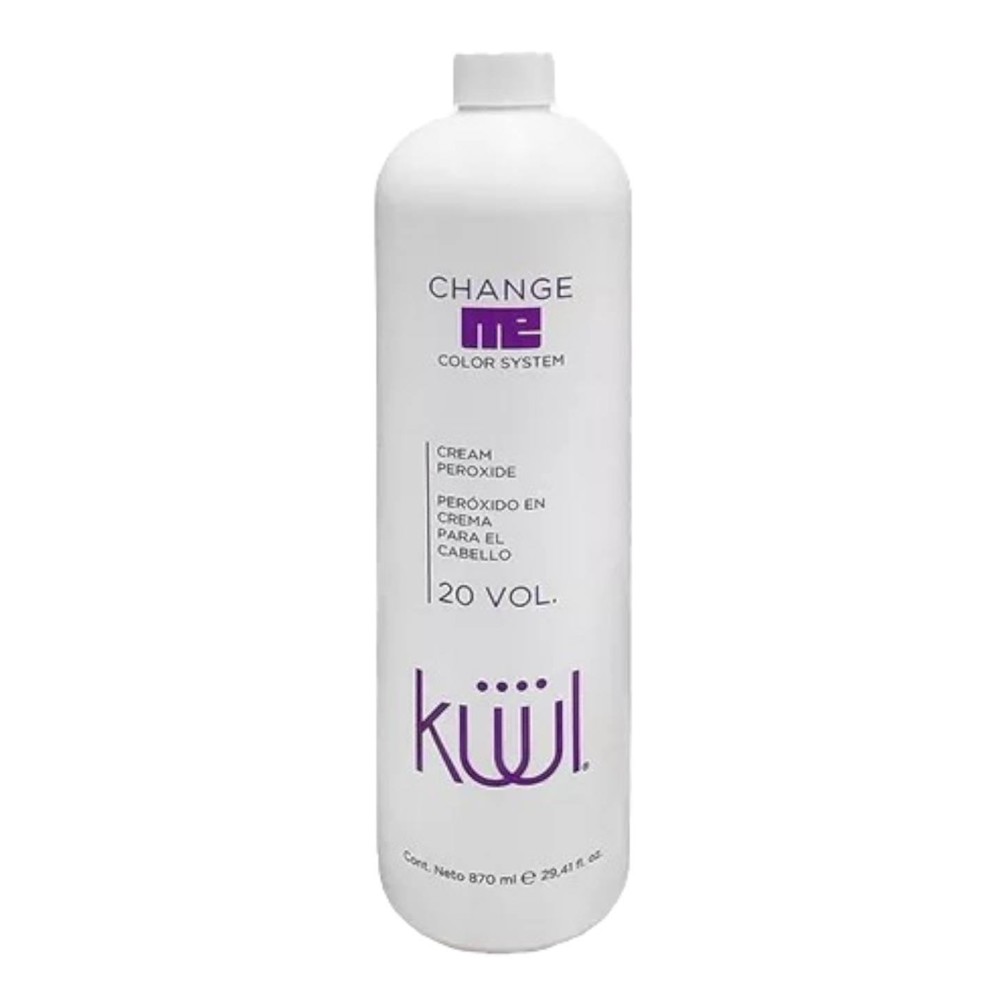 Kuul Peróxido en crema Change me 20 vol 870ml.