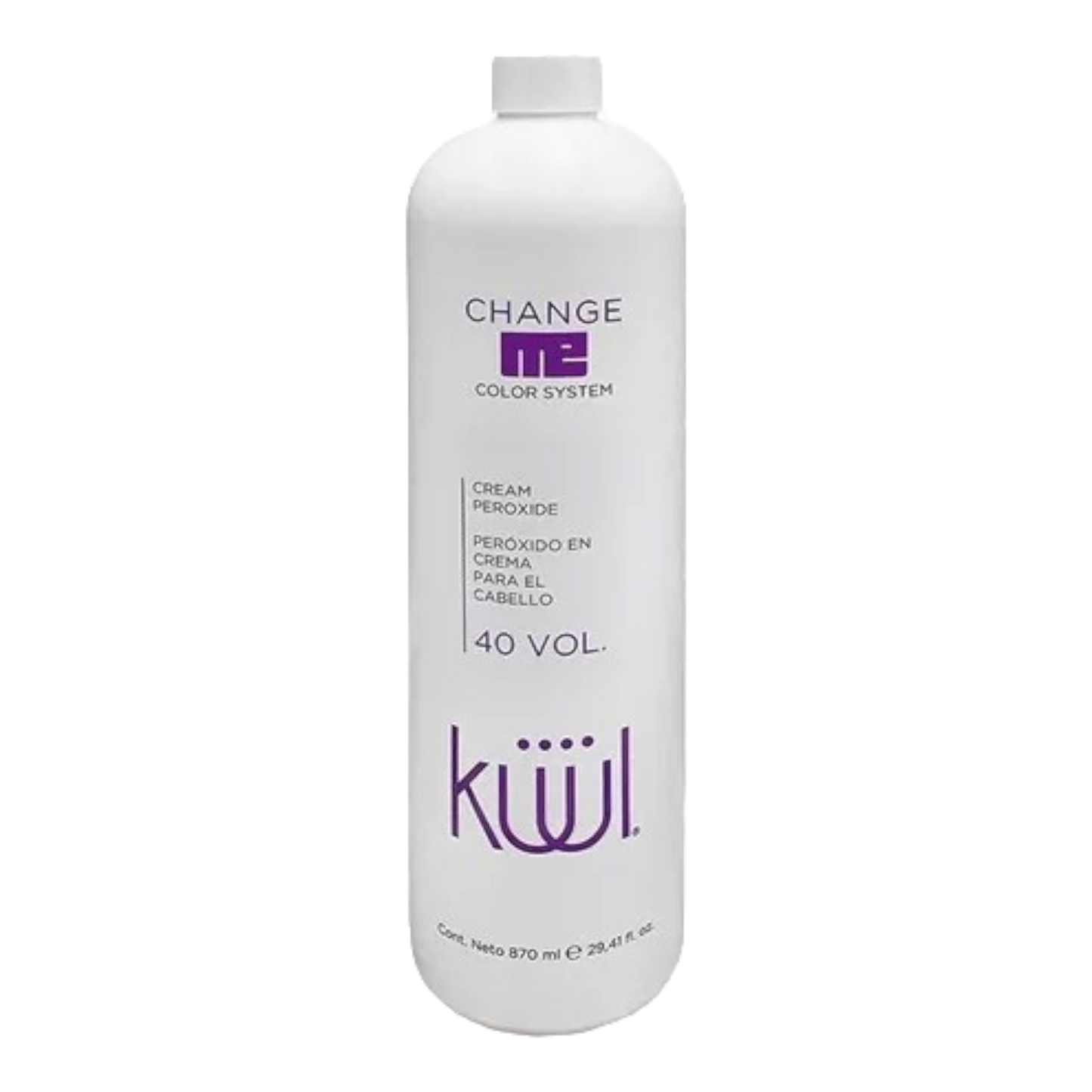 Kuul Peróxido en crema Change me 40 vol 870ml.